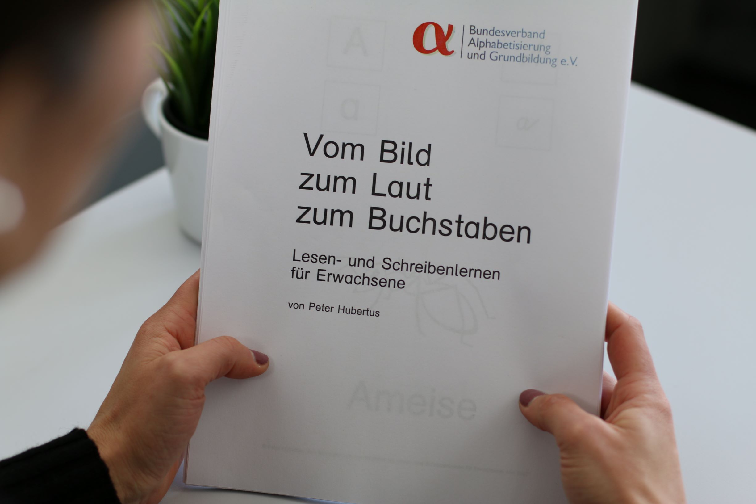 Vom Bild zum Laut zum Buchstaben