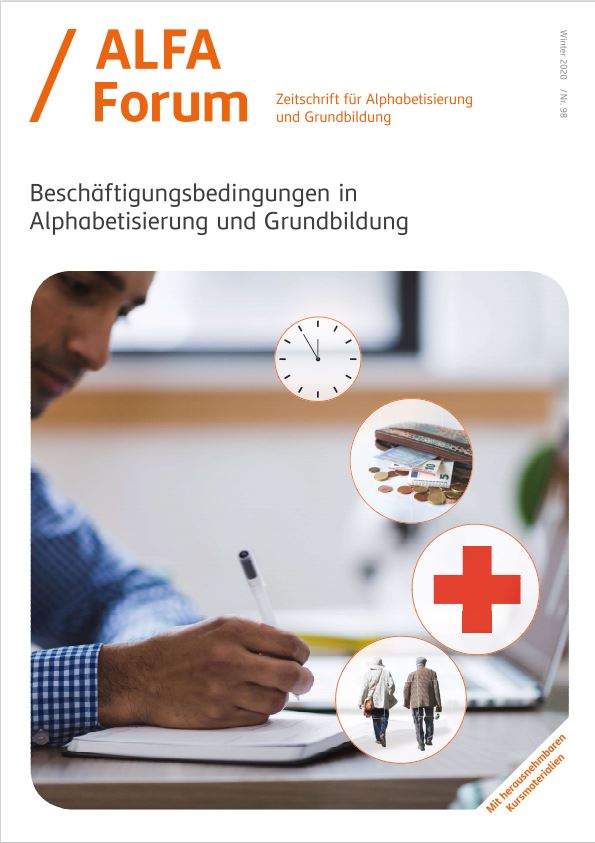 Titelbild ALFA-Forum Nr. 98 (2020)