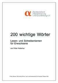 200 wichtige Wörter