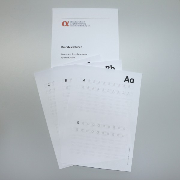 Druckbuchstaben SemikolonPlus